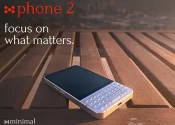 Представлен Minimal Phone 2 — компактный QWERTY-смартфон, который отказался от E-Ink в пользу OLED-дисплея