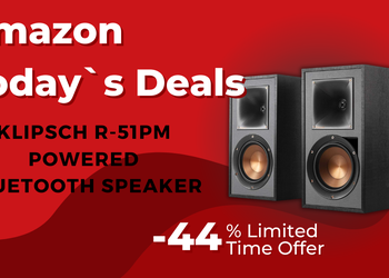 Klipsch R-51PM Powered Speakers – Now $266 Off!