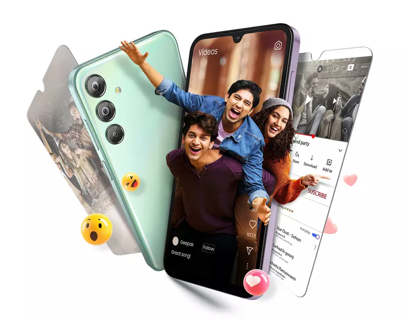 Samsung Galaxy F15 5G: AMOLED-дисплей на 90 Гц, чип Dimensity 6100+, батарея на 6000 мАч и 5 лет обновлений