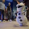 Animatronic Olaf - details