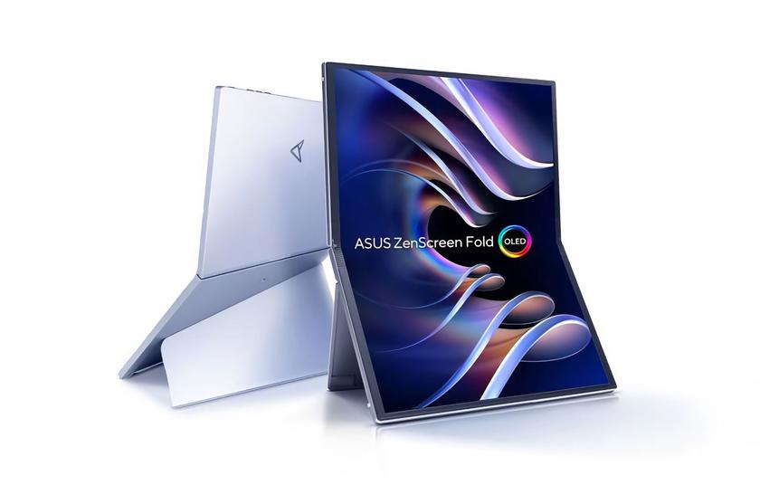 CES 2024: ASUS представила монитор ZenScreen Fold OLED MQ17QH с гибким OLED-дисплеем на 17.3"
