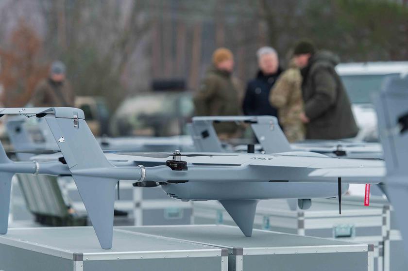 Las AFU recibieron 9 UAV de reconocimiento H10 Poseidon Mk II con óptica y cámaras de imagen térmica israelíes