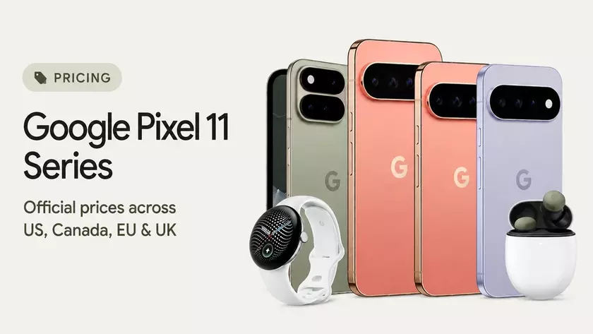 Смартфоны серии Google Pixel 11