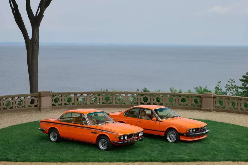 Классические BMW E9 и E24 в цвете Inka Orange