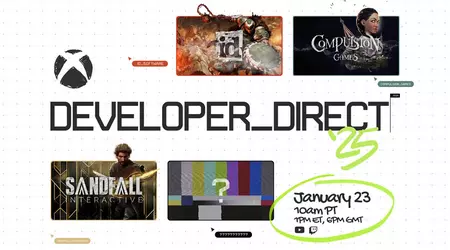 It's official: Xbox Developer Direct will take place on 23 January with three highly anticipated games on show and one surprise