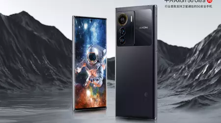 ZTE Axon 50 Ultra: 144Hz OLED display, Snapdragon 8+ Gen 1 chip, 50MP camera and satellite support