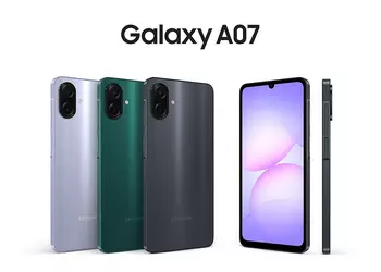 Samsung официально представила Galaxy A07 - Helio G99 и 90 Гц дисплей
