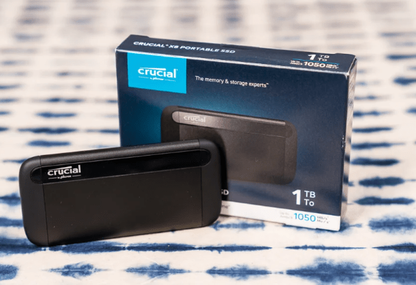 Crucial X8 Stockage pour Tesla Model Y