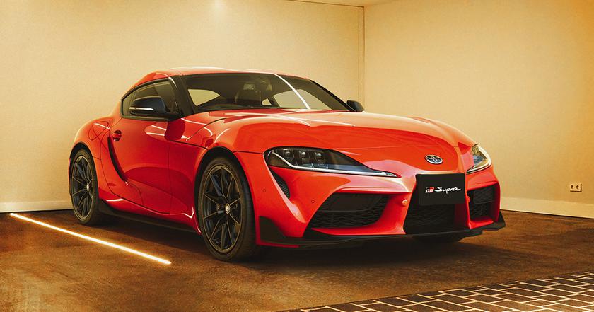 Яркий акцент на дорогах: Toyota GR Supra в оттенке 'Plasma Orange 100 Edition'