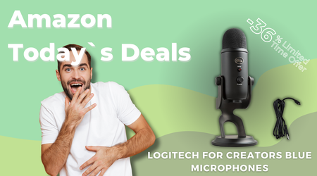 Logitech Blue Yeti USB Microphone – Save $50 with 36% Price Drop!