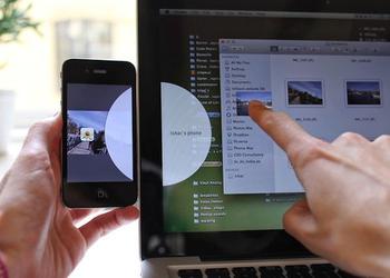 Необычный способ передачи файлов с Mac на iPhone (видео)