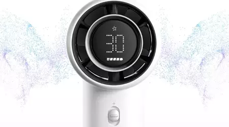 Xiaomi Mijia Handheld Fan: персональний ураган зі 100 швидкостями