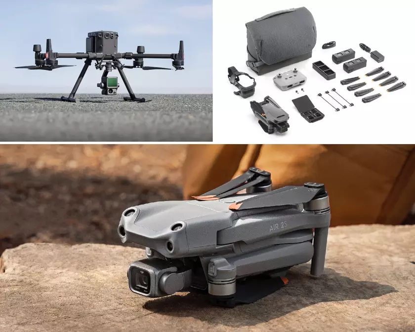 ВСУ получат 50 дронов DJI Mavic Fly More Combo, DJI Air 2S, DJI Matrice 300 RTK, рации и ретранслятор Motorola на сумму €179 150