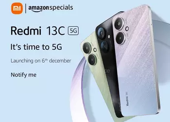 Redmi 13C 5G with MediaTek Dimensity 6100+ chip and 50 MP camera will debut on December 6