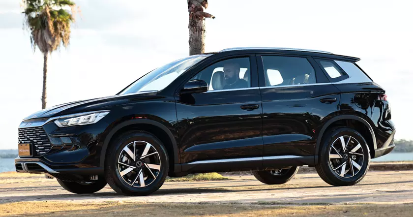 BYD Song Pro plug-in hybrid in Brazil