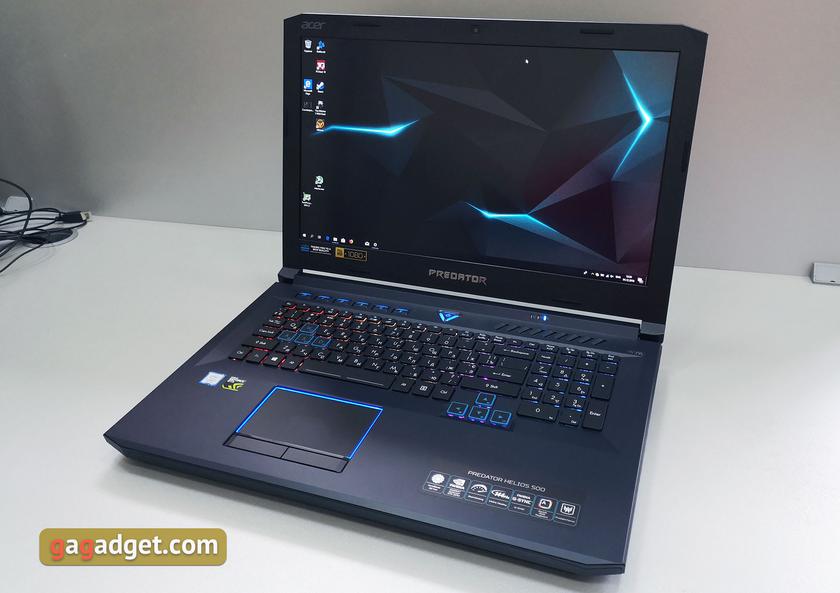 Обзор Acer Predator Helios 500: большой и мощный игровой ноутбук