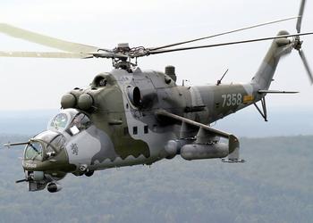 Чехия передала Украина новую партию вертолётов Ми-24