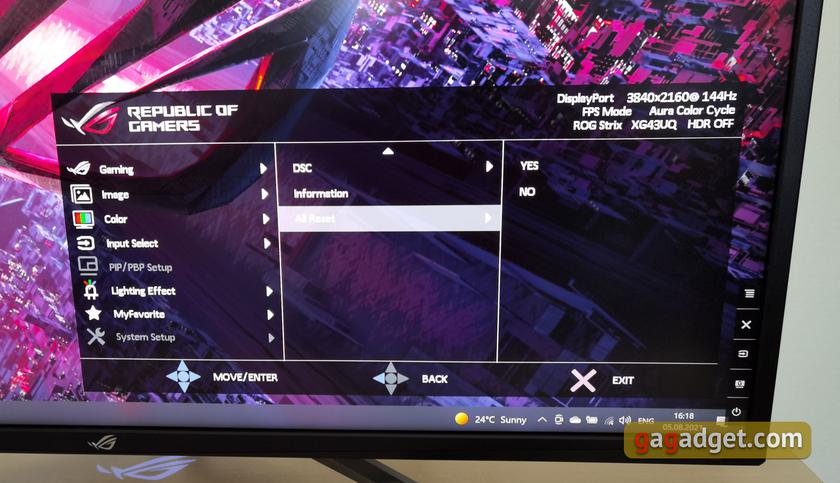 Análisis del ASUS ROG Strix XG43UQ: el mejor monitor para las consolas de juego de nueva generación-43