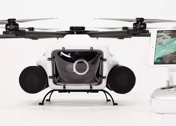 Дрон-амфибия HexH2O Pro V2 летает и плавает