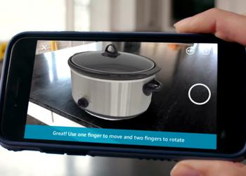 Amazon включила дополненную реальность на iPhone