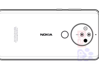 Optics decides everything: sketch Nokia 10 with camera for 5 lenses