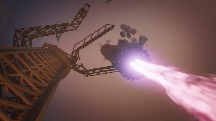 Иллюстрация: Взгляд в Будущее Вместе с Запуском Starship