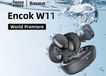 Baseus Encok W11 TWS: Całkowicie bezprzewodowe słuchawki z ochroną IPX8, bezprzewodowym ładowaniem i promocyjną ceną 23$