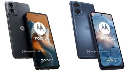 Motorola is preparing to release the Moto G24 Power and Moto G34, here's what the smartphones will look like