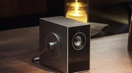 LG CineBeam Qube : Projecteur de 120 pouces avec résolution 4K