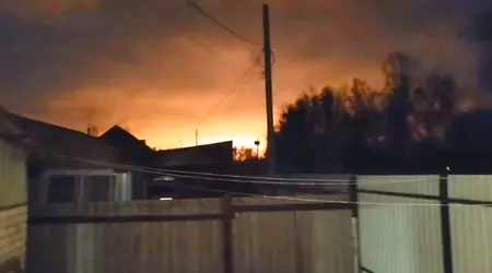 Unmanned aerial vehicle forces hit Bryansk chemical plant for missile production (video)