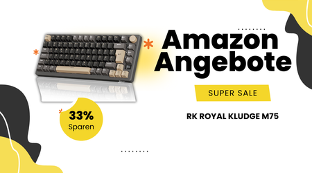 RK ROYAL KLUDGE M75 Gaming Tastatur – Jetzt 50€ günstiger!