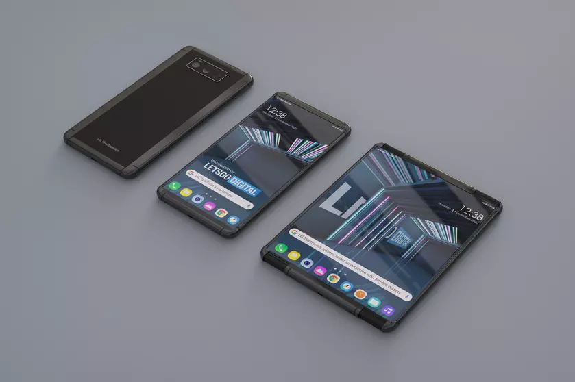 Смартфон LG с растягивающимся дисплеем появился на концепт-изображениях