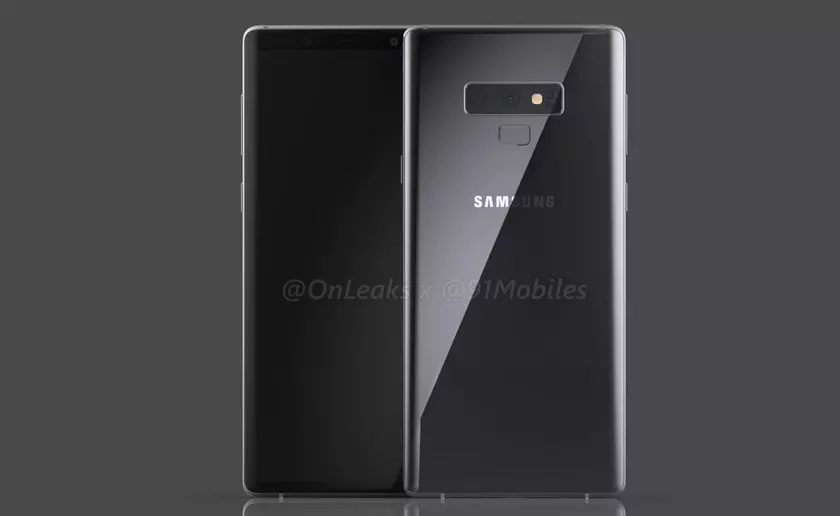 Дизайн Samsung Galaxy Note 9 на видео: почти точная копия Note 8