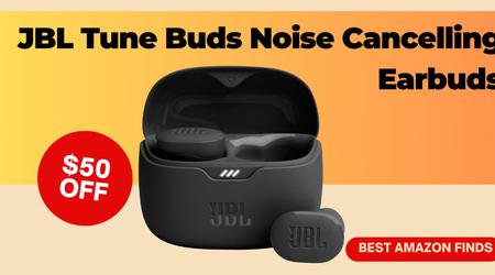 JBL Tune Buds Noise Cancelling Earbuds - Buy with a $50 Discount!