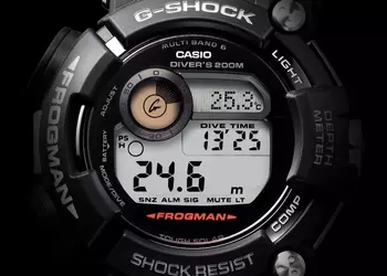 Casio обновила дайверский флагман G-Shock Frogman: теперь с композитным браслетом и без Bluetooth