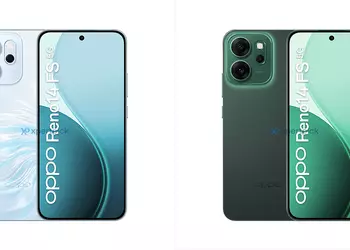 Большая утечка об Oppo Reno 14 FS 5G: рендеры, характеристики, цены
