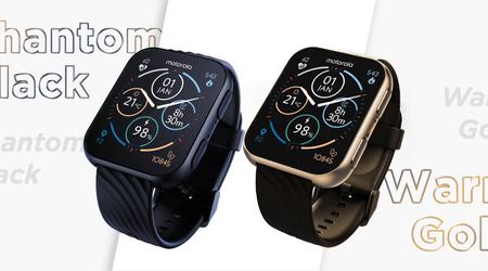 Motorola stellt die Moto Watch 200 Smartwatch mit SpO2-Sensor, GPS, Bluetooth 5.3 LE und zwei Wochen Akkulaufzeit vor