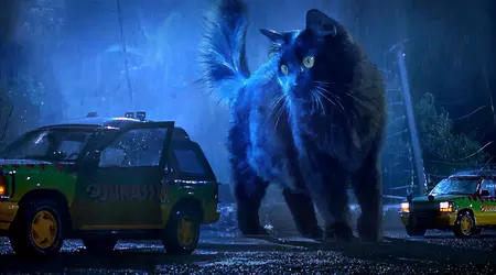 15 million views in a week and a half: OwlKitty showed a funny 'Jurassic Park' with a cat instead of dinosaurs