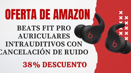 Auriculares Beats Fit Pro con cancelación de ruido ¡con 95€ de descuento! ¡Muy buen precio!