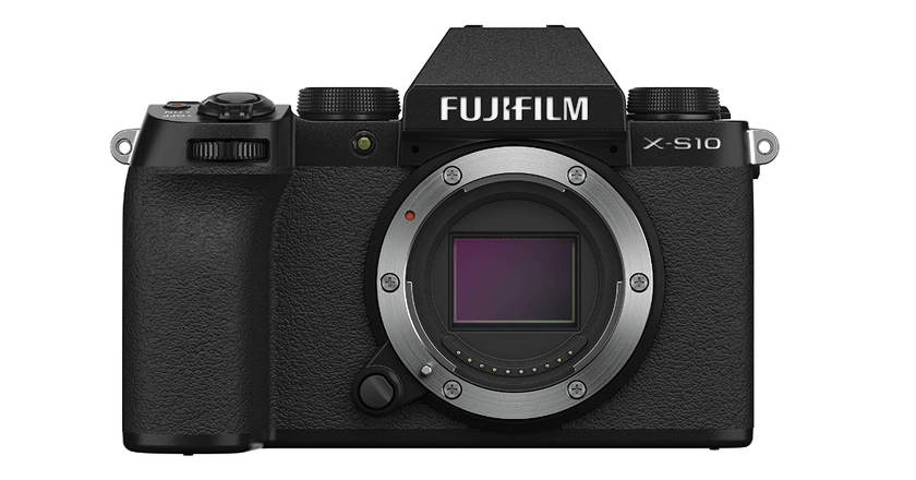 Fujifilm X-S10 Mirrorless video camera for interviews