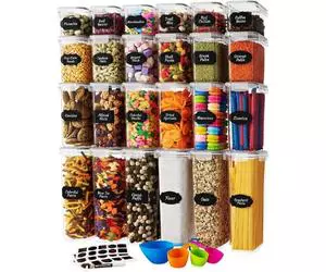 Chef's Path Ensemble de contenants hermétiques pour aliments avec couvercles