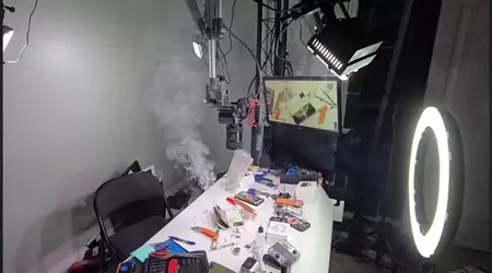 Bomb in Pants — Pixel 10 Pro Fold Caught Fire Right in JerryRigEverything's Hands!