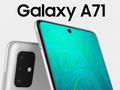 Новые рендеры Samsung Galaxy A71: очень тонкие рамки и вырез, как у Galaxy Note 10