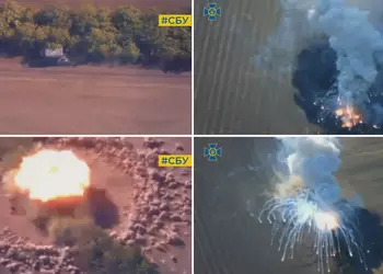 HIMARS уничтожил российскую тяжёлую огнемётную систему ТОС-1А с термобарическими ракетами, которая может выжигать территории площадью 40 000 кв. метров