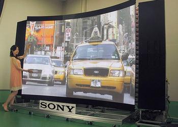 Sony свернет телевизоры в трубу