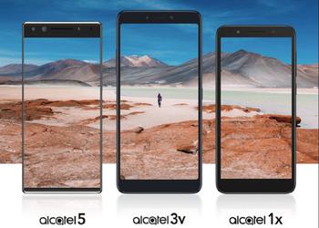 Alcatel покажет смартфоны 5, 3v и 1×24 февраля