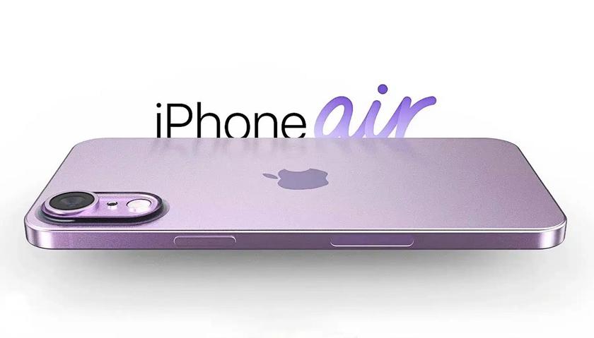 Взгляд в будущее: утечка изображения iPhone 17 Air