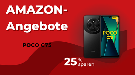 POCO C75 Smartphone mit 256GB – Jetzt über 42€ sparen!