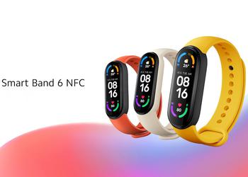 Xiaomi Mi Band 6 NFC will start selling in Ukraine on October 7, it will be available at a discount