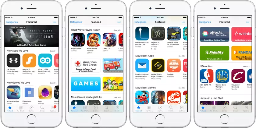В App Store появился новый раздел с приложениями